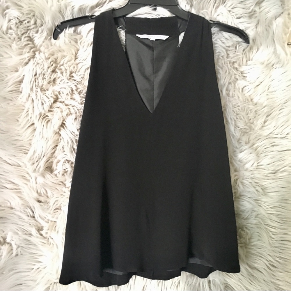 Cupcakes & Cashmere Black Blouse